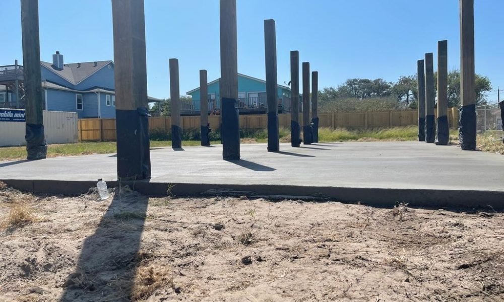 •Concrete Foundation•3