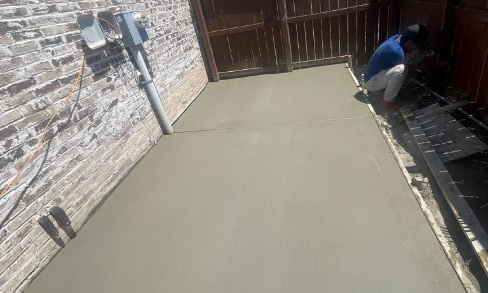 •Concrete Sidewalks•3